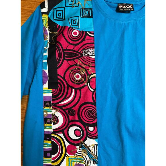 Original Exclusive Pilot Gold Exclusive retro 90s t shirt XL Mint condition BOHO - Picture 2 of 4